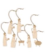 Baumanhänger-Set Krippe