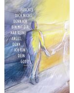 Jahreslosung 2027 - Mit dir - Kunstblatt 40 x 60 cm