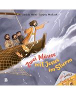 Zwei Mäuse mit Jesus im Sturm