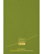 Elberfelder Studienbibel, Kunstleder, mit Sprachschlüssel und Handkonkordanz