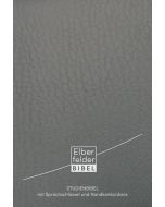 Elberfelder Studienbibel, Leder, mit Sprachschlüssel und Handkonkordanz