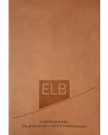 Elberfelder Bibel. Die große Studien- und Kommentarausgabe, Kunstleder Beige