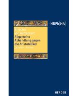 Allgemeine Abhandlung gegen die Aristoteliker