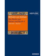 De iuribus Romani imperii. III.2 Dialogus. Das Recht von Kaiser und Reich, III.2 Dialogus