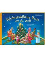 Weihnachtliche Reise um die Welt. Ein Adventskalender zum Vorlesen mit einem großen Sternenfächer zum Aufhängen
