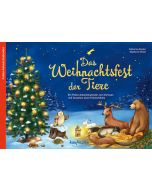 Das Weihnachtsfest der Tiere. Ein Folien-Adventskalender zum Vorlesen und Gestalten eines Fensterbildes