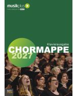 Chormappe 2027 Klavierausgabe