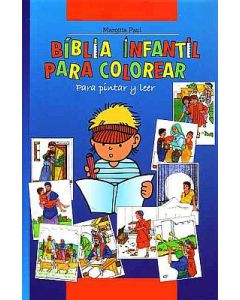 Kinder-Mal-Bibel - spanisch