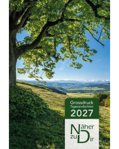 Näher zu Dir 2027 Grossdruck-Andachtsbuch