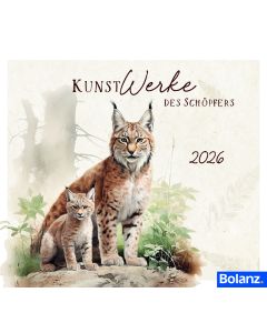 Kunstwerke des Schöpfers 2026 - Minikalender