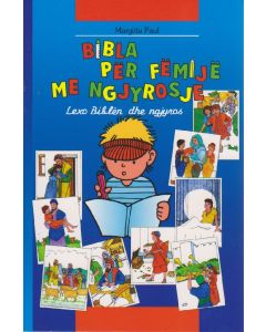 Kinder-Mal-Bibel - Albanisch