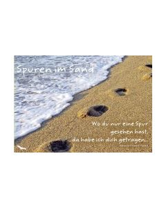 Spuren im Sand