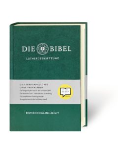 Luther 2017 Standardausgabe ohne Apokryphen grün