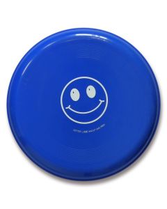 Frisbee Smiley "Gottes Liebe macht uns froh" - blau