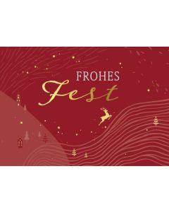 Faltkarte - Frohes Fest