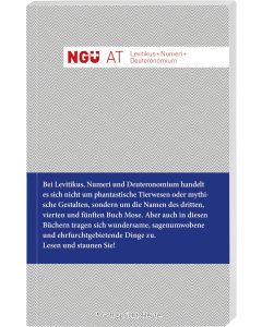 Neue Genfer Übersetzung AT - Levitikus + Nummeri + Deuteronomium