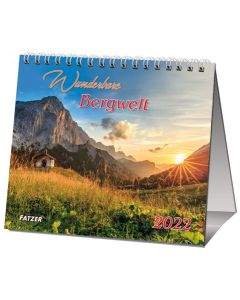 Wunderbare Bergwelt 2022 - Tischkalender
