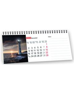 Leuchttürme 2022 - Tischkalender