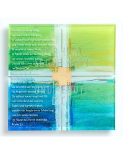 Lichtbilder Kreuz: Psalm 23 – Grün