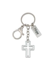 Schlüsselanhänger "Kreuz-Hope"