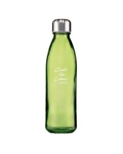 Trinkflasche aus Glas "Quelle" - grün
