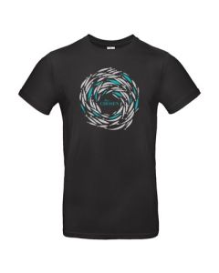 T-Shirt "Gegen den Strom" schwarz, XL