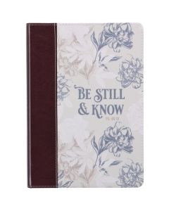 Notizbuch "Be still and know"