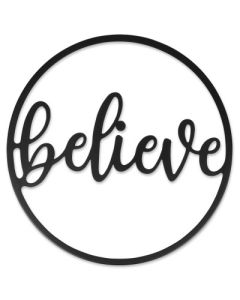 Wandbild "believe"