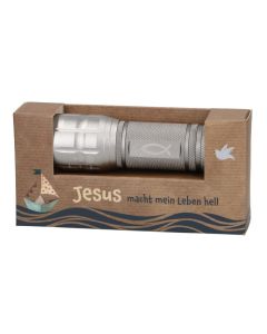 Taschenlampe "Jesus macht mein Leben hell"