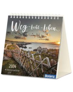 Weg-Licht-Leben 2024 - Tischkalender