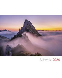 Schweizer Bergkalender 2024 - Deutsch