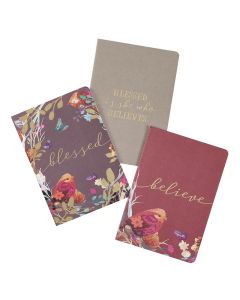 3er Notizbuch-Set „Gesegnet“