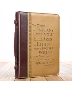 Bibelhülle „Ich kenne die Pläne“ Jeremia 29:11