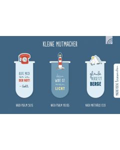 Lesezeichen "Kleine Mutmacher" (3er-Set)