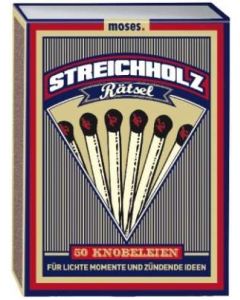 Streichholzbox - 50 Knobeleien Rätsel