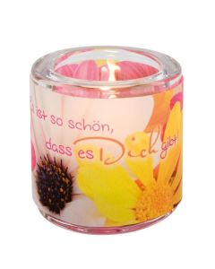 Glaswindlicht LichtMoment "Schön, dass es dich gibt"