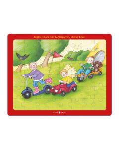 Begleite mich zum Kindergarten, kleiner Engel