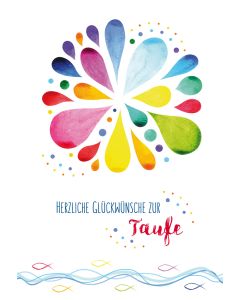 Herzliche Glückwünsche zur Taufe