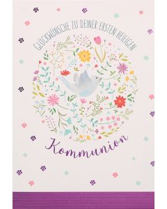 Glückwünsche zu deiner ersten heiligen Kommunion