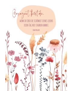 Gesegnet bist du . . .