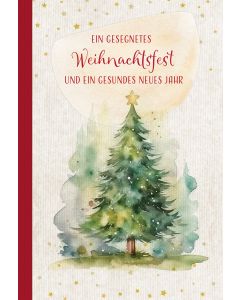 Ein gesegnetes Weihnachtsfest und ein gesundes neues Jahr