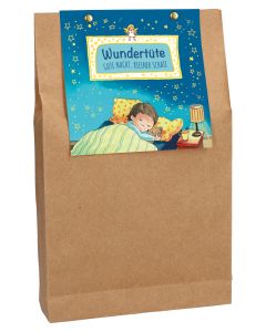 Butzon & Bercker Wundertüte Gute Nacht, kleiner Schatz – liebevoll gefüllte Geschenktüte mit kleinen Überraschungen zum Einschlafen, ideales Geschenk für Kinder und das Abendritual