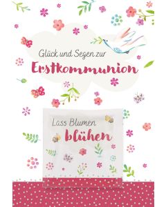 Glück und Segen zur Erstkommunion