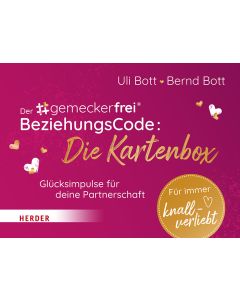 Der #gemeckerfrei® BeziehungsCode: Glückskarten für deine Partnerschaft