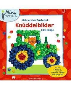 Mein erstes Bastelset: Knüddelbilder - Fahrzeuge
