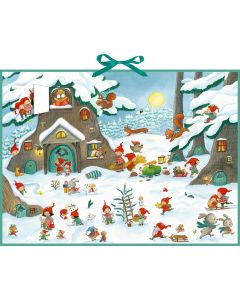 Wand-Adventskalender – Im Wichtel-Winterwald