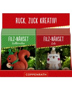 Filz-Nähsets Weihnachts-Anhänger
