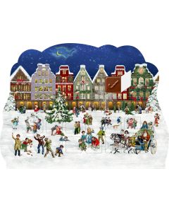 Adventskalender-Schokolade – Weihnachtsstraße