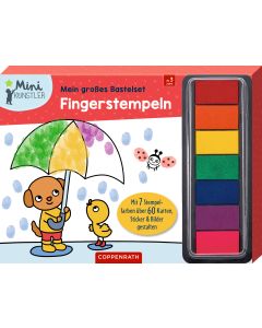 Mein großes Bastelset: Fingerstempeln
