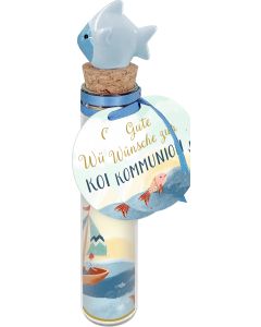 Wunscherfüller-Flaschenpost – Gute Wünsche zur Kommunion